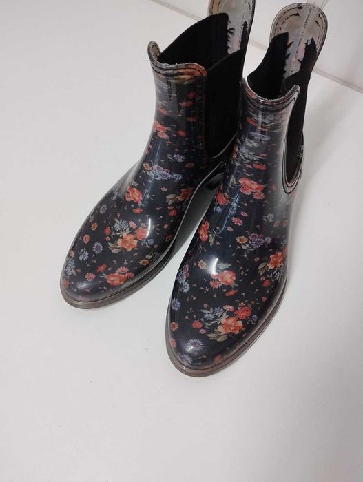 Botas borracha com flores / Galochas GIOSEPPO 3864309664493057122