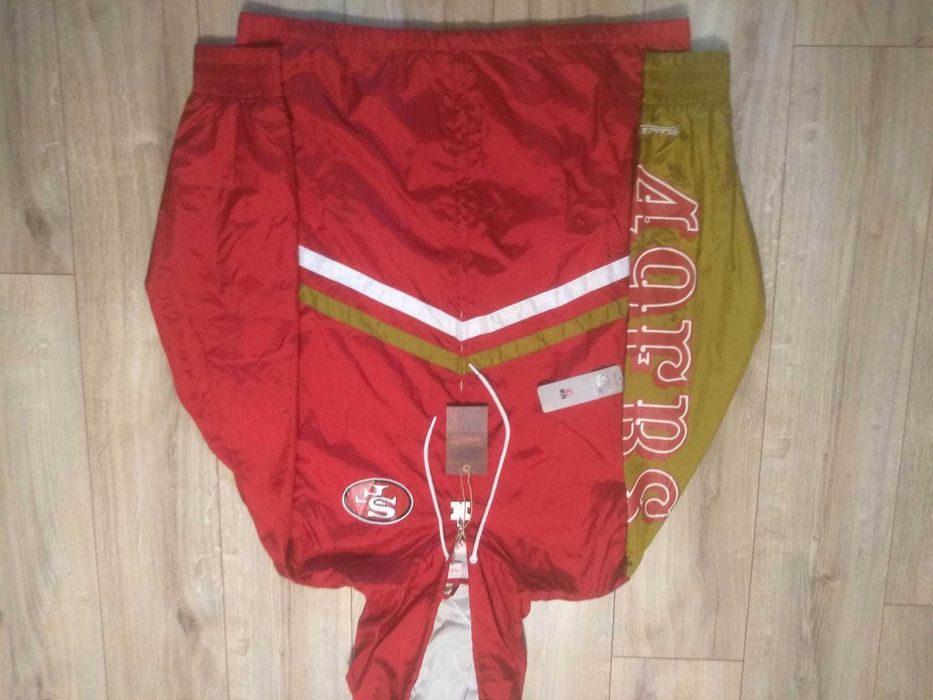 Mitchell & Ness San Francisco 49ers Full Zip NFL Windbreaker LNowa
