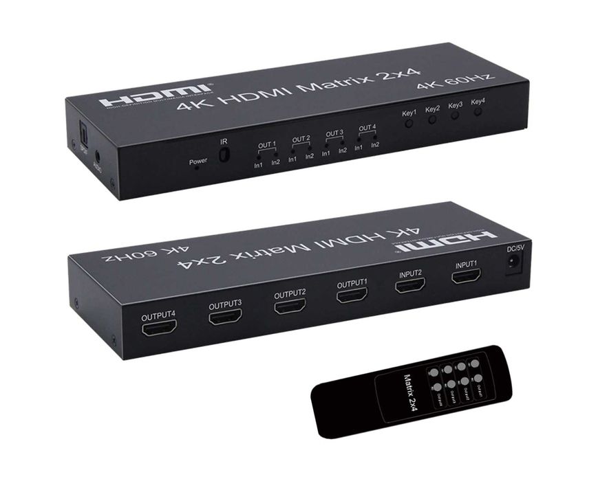 4K HDMI Matrix 2x4
