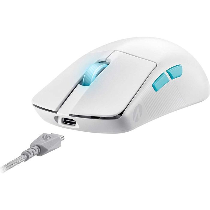 Бездротова миша Asus ROG Harpe Ace Aim Lab Edition White