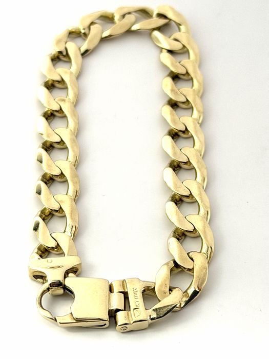 Złota bransoletka 23 cm