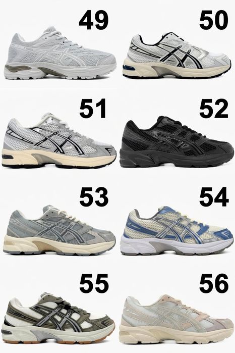 ВСІ КОЛЬОРИ‼️Кросівки Asics Gel 1130 / Gel-Flux Унісекс  36-45р Преміум