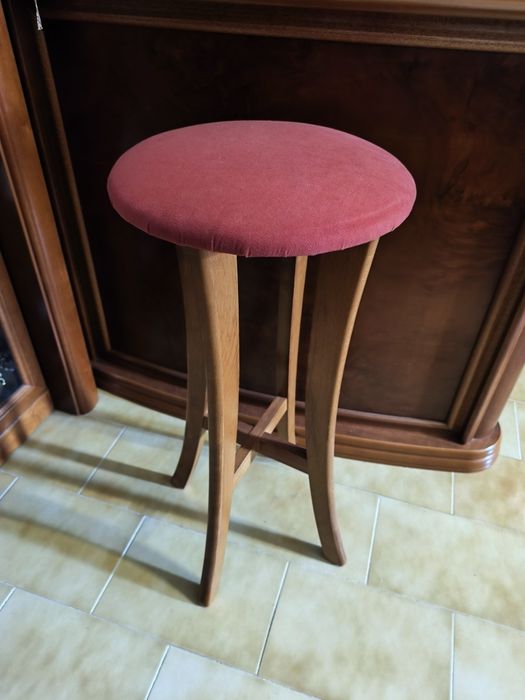 Móvel / Mobília sala com bar Cerejeira maciça
