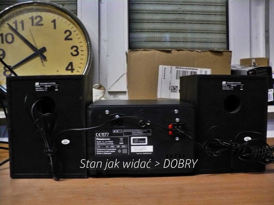 Panasonic SA-PM250 Mikro-system CD 20W, Bluetooth, USB, FM, bogaty bas