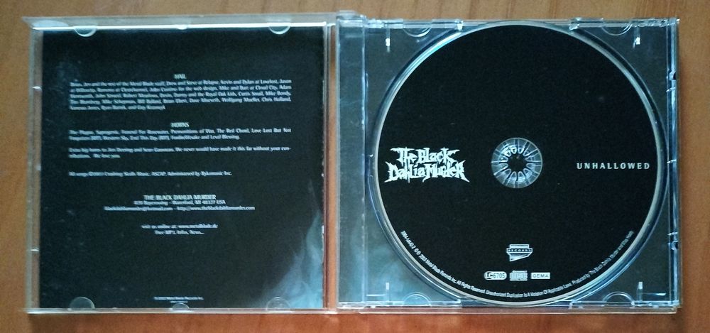 The Black Dahlia Murder - Unhallowed