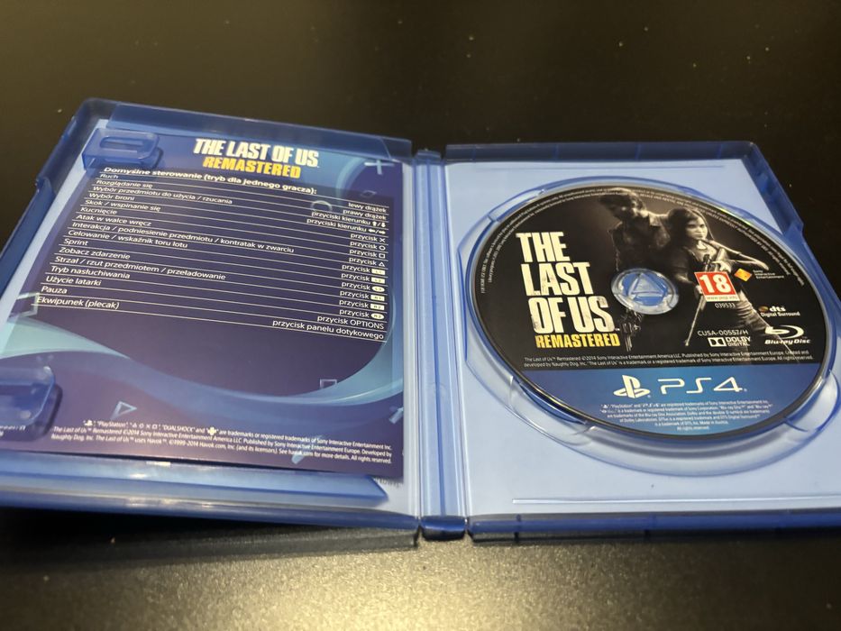 Gra The last of us remastered PS4