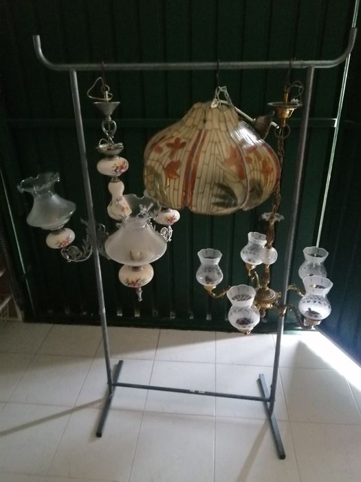 Candeeiros de teto antigos