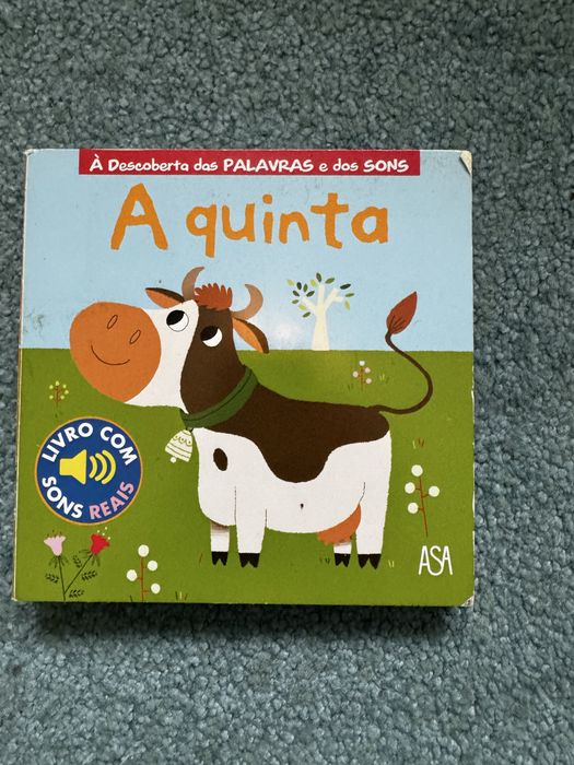Livros sonoros  para bebés