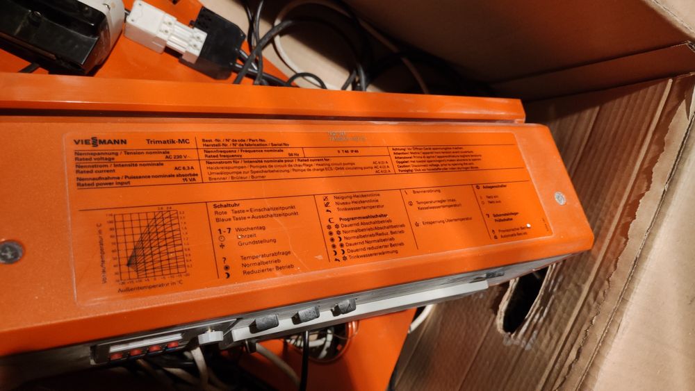 Sterownik Trimatik MC z kotła Viessmann Atola 24kW
