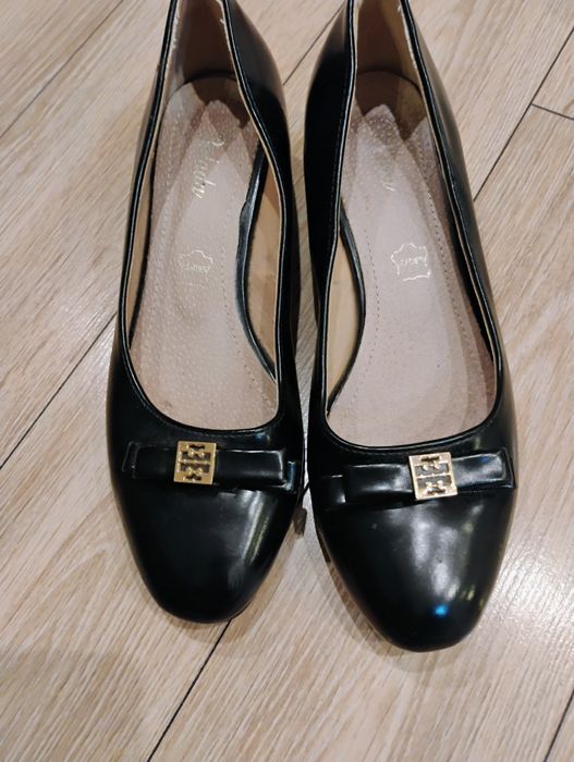 Czółenka damskie baleriny niski obcas święta wesele