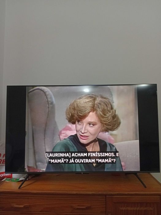 TV 55 polegadas semi-nova QLED