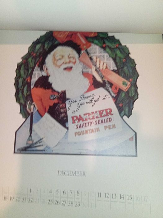 Candelário antigo 1995 completo Parker 60cm