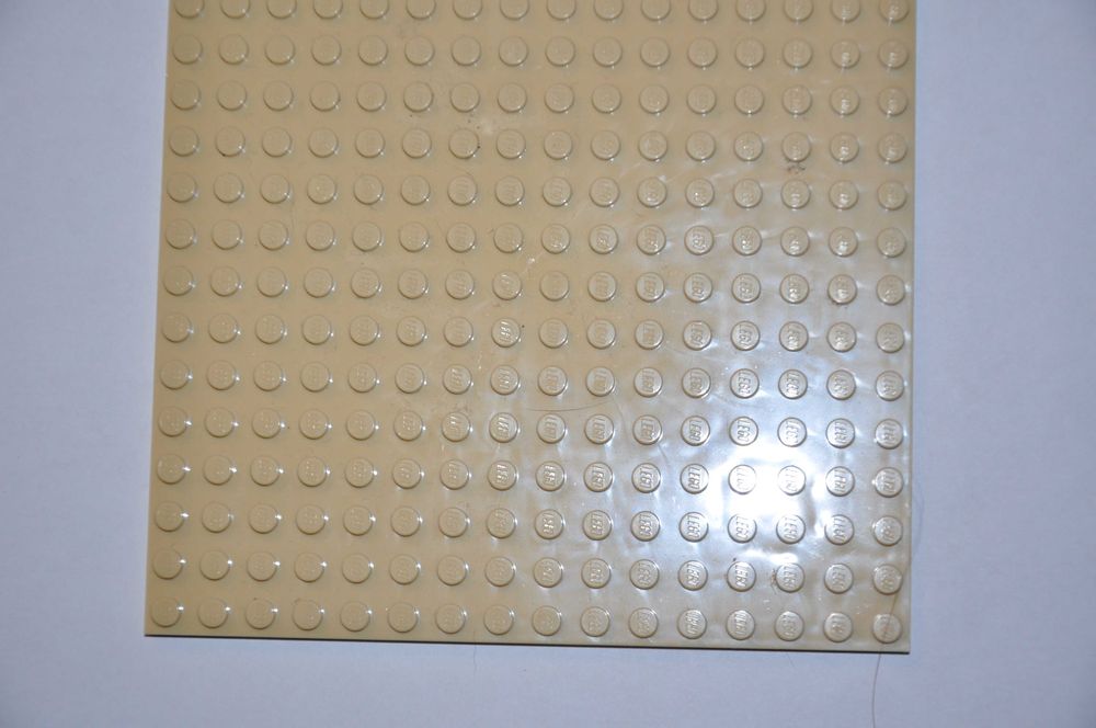 D0457. LEGO - Plate 16x16 Tan, 1 szt.