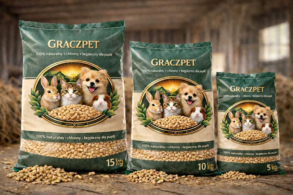 Żwirek Drzewny dla pupili