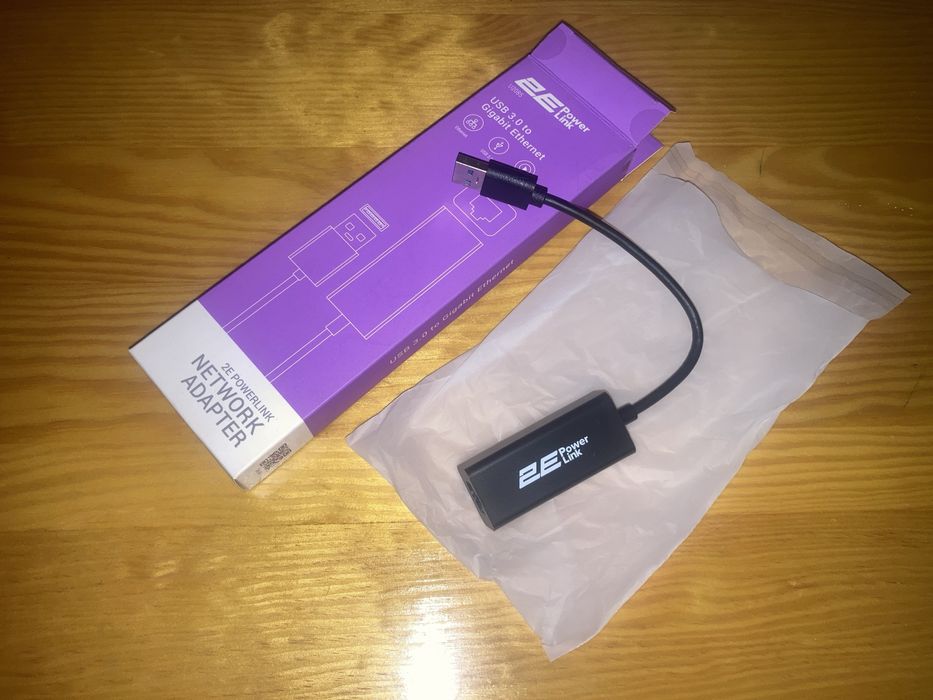 Мережевий адаптер 2E PowerLink U2085 1xGE USB 3.0 (2E-U2085)