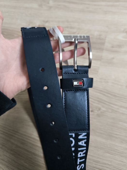 Pasek jeździecki Tommy Hilfiger Equestrian 85 cm