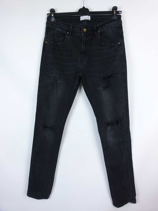 ZARA spodnie jeans z dziurami - 42 mex.32