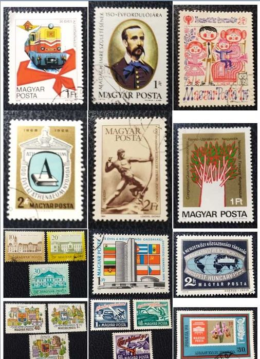 Lote com 41 selos de vários paises para coleção (R018)