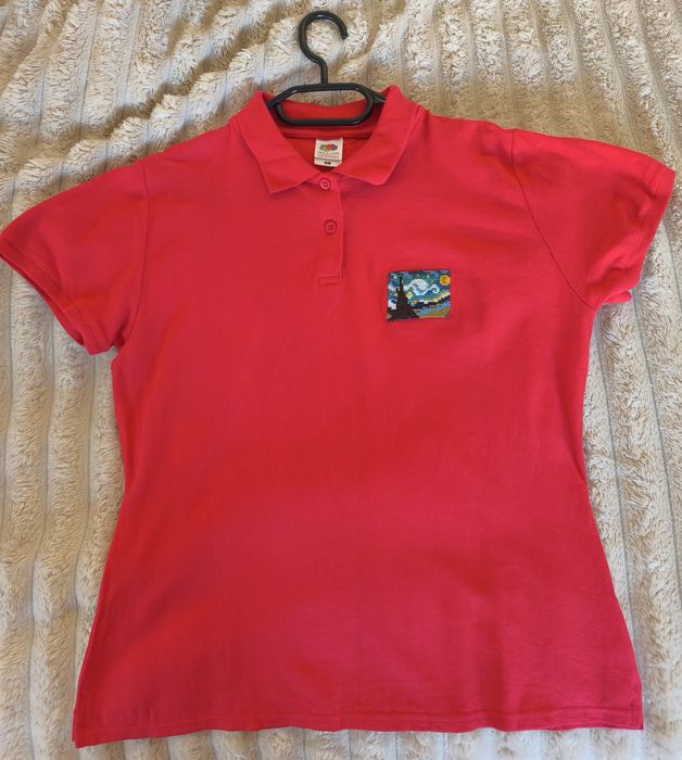 Ręcznie haftowana koszulka