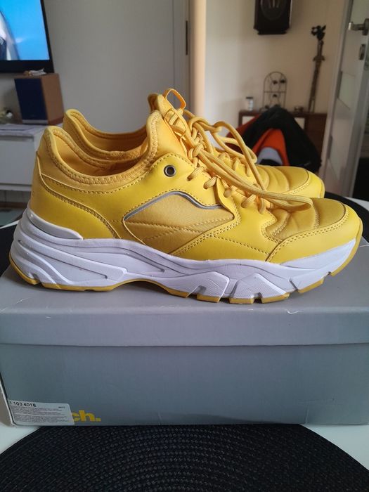 żółte adidasy bench unisex dl wkładki 27cm