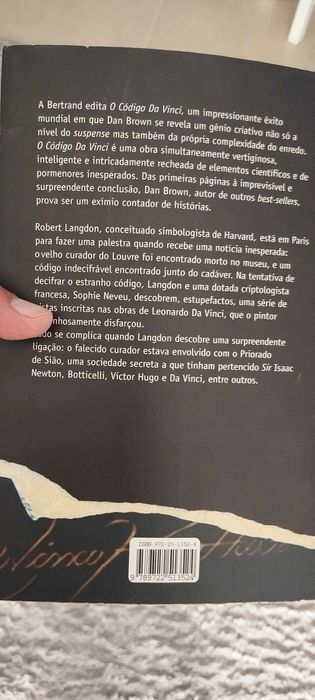 Código da Vinci  Dan Brown