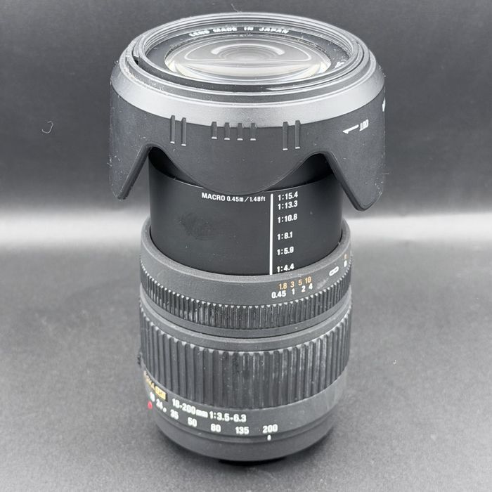 Sigma 18–200mm f/3.5–6.3 – Sony/Minolta A