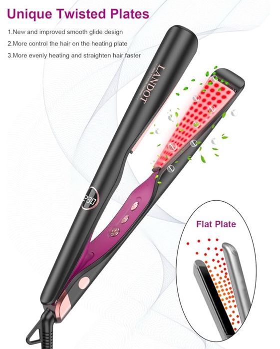 Lokówka i prostownica 2 w 1 Landot