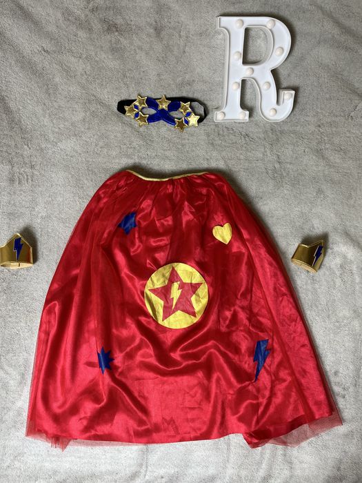 Дитячий костюм для дівчинки Диво жінка (накидка + маска)