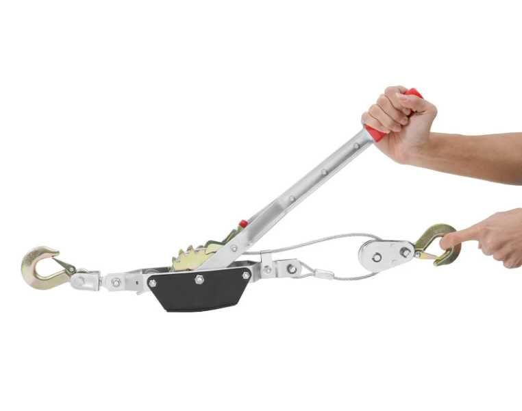 Guincho alavanca manual com catraca, puxador 5 ton