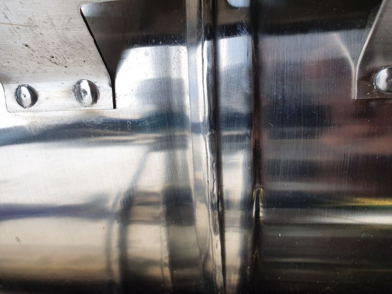 Бак нержавейка Гидроаккумулятор 50 літрів завальцований Польский