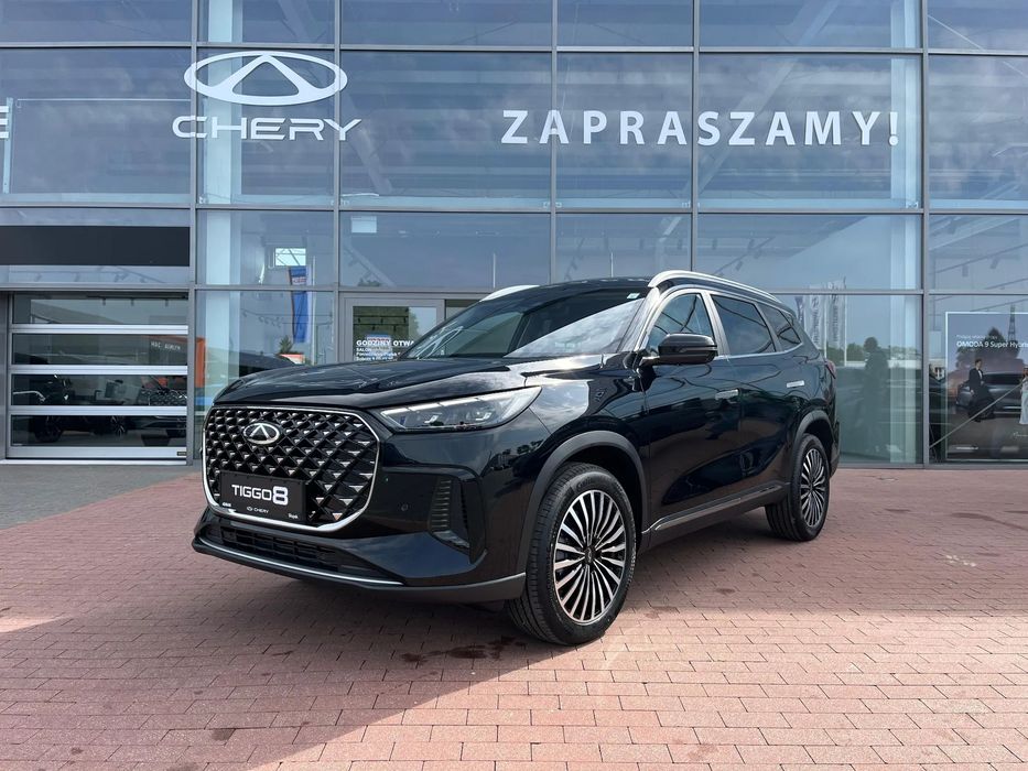 Chery Tiggo 8 Chery Tiggo 8 147 KM Polisa za 1 zł Finansowanie od 0%