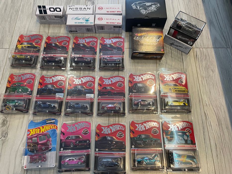 Kolekcja zabawek HotWheels