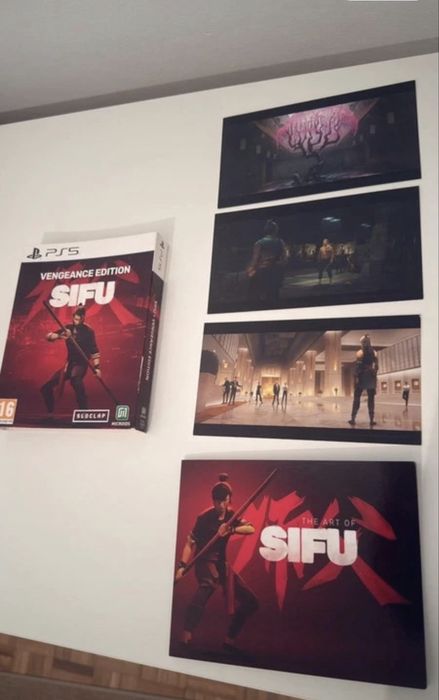 Jogo Ps5 Sifu Vengeance edition steelcase