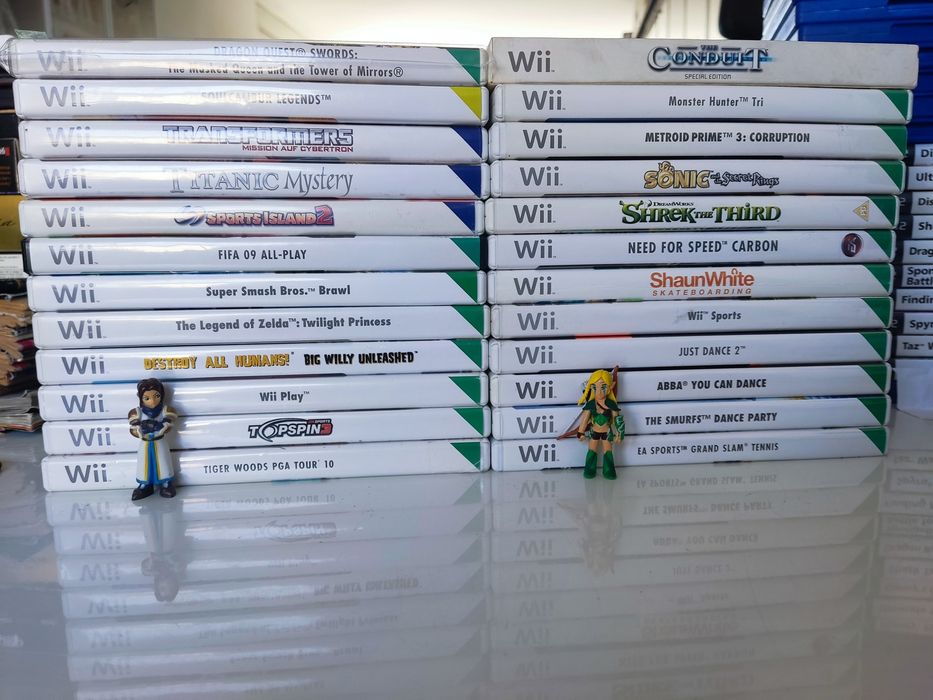 Gry Nintendo Wii Sonic,Shrek,WiiSports,NFS,JustDance