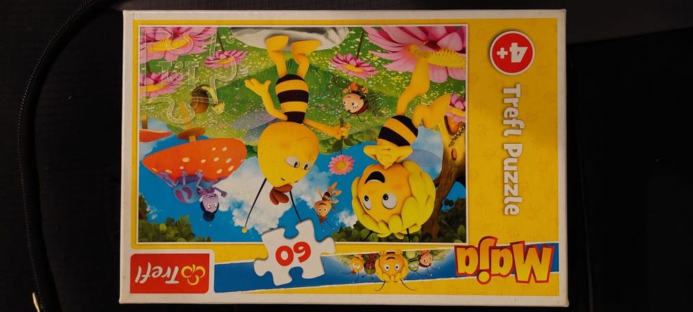 3szt puzzle 60  pepa pszczółeka mają mapa czuczu