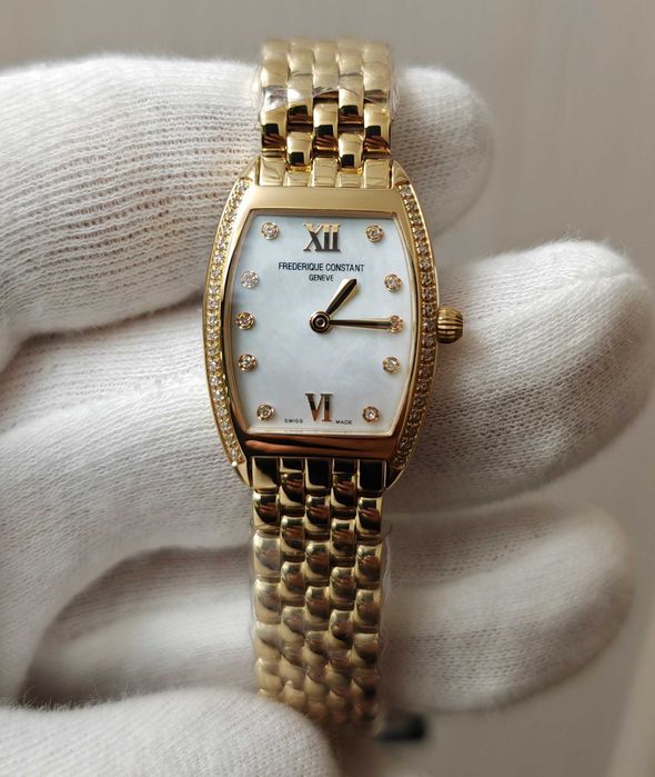 Жіночий годинник Frederique Constant Art Deco FC-200MPWD1TD25B з діама
