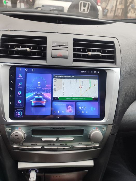 Автомагнітола для Toyota Camry 40 2006-2012, Android, під камеру