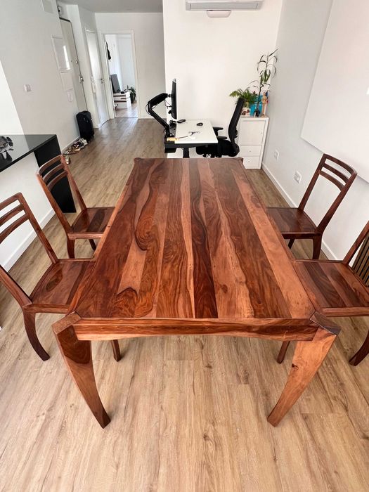 4 Solid Rosewood Chairs - New State64750886233473124