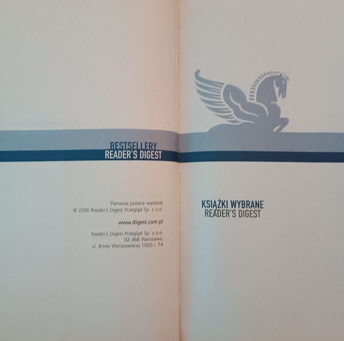 Książki Wybrane - Reader's Digest Bestsellery