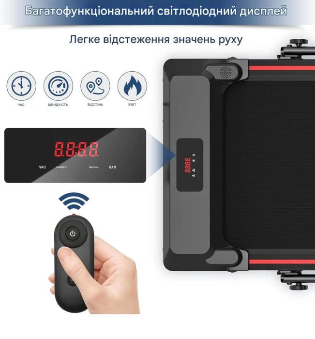 Бігова доріжка sperax walking pad 10км/год/150кг/ нова бігова доріжка