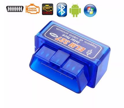 OBD2 ELM327 V1.5 Bluetooth сканер авто V1.5 двоплатний, ориг. чіп!