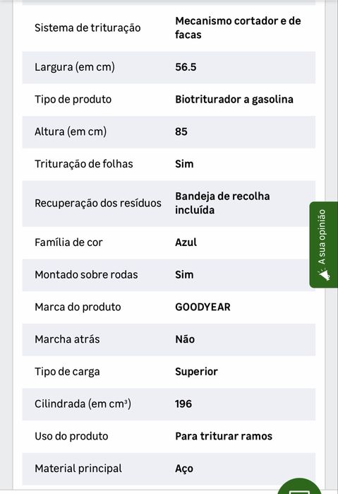 Triturador de galhos