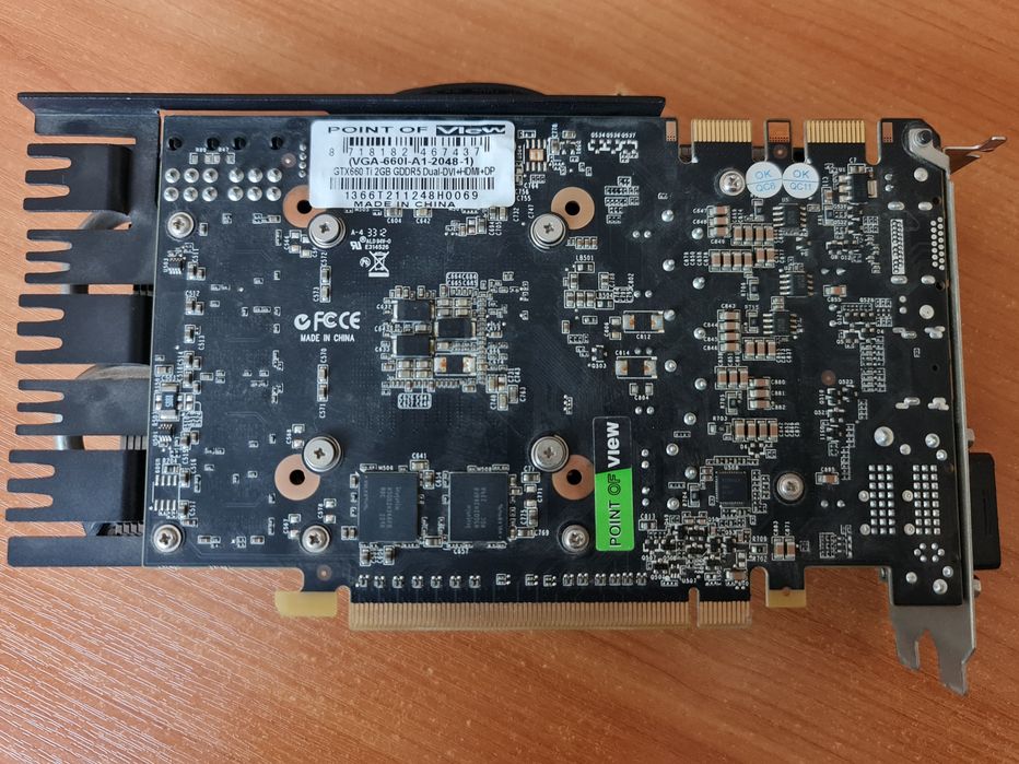 Відеокарта GTX 660 TI, 2gb gddr5, РОБОЧА