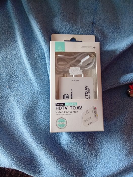 Switch HD to av  na caixa