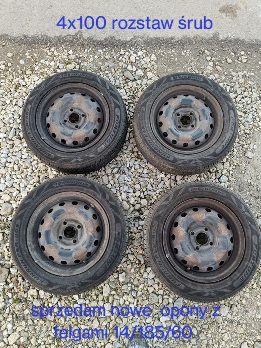 Nowe opony z felgami