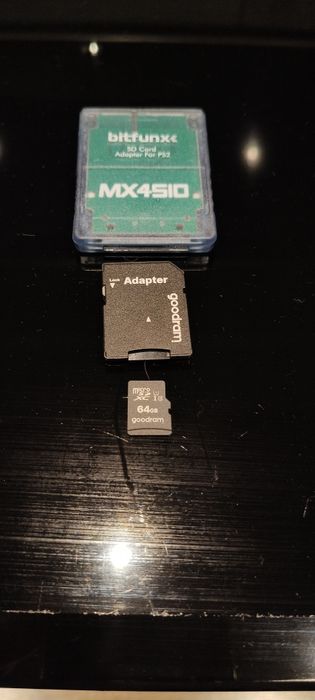 mx4sio z kartą 64g, opcjonalnie moge wgrać gierki