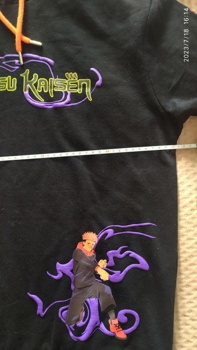 271. Bluza Jujutsu Kaisen czarna anime