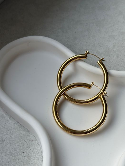 Zezu jewelry Kolczyki kreol koła