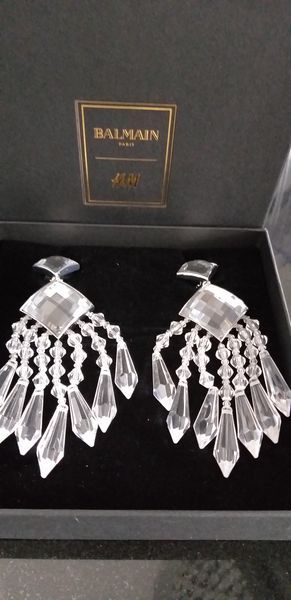 Balmain H&M kolczyki Trend Studio Hit Klipsy