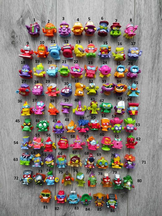 figurki super things, super zings